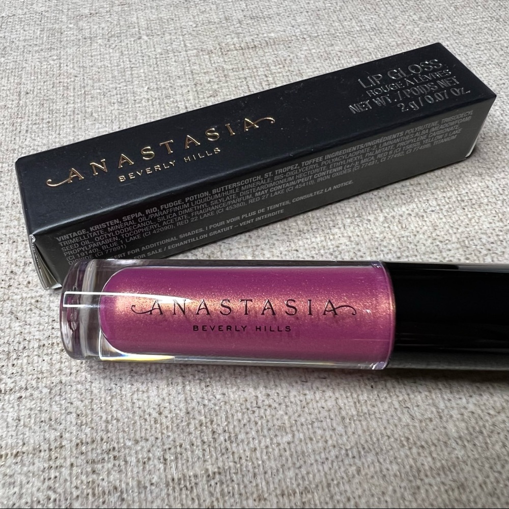 ❤️3 for $25❤️ Anastasia Beverly Hills Lipgloss mini in St. Tropez - Picture 2 of 7